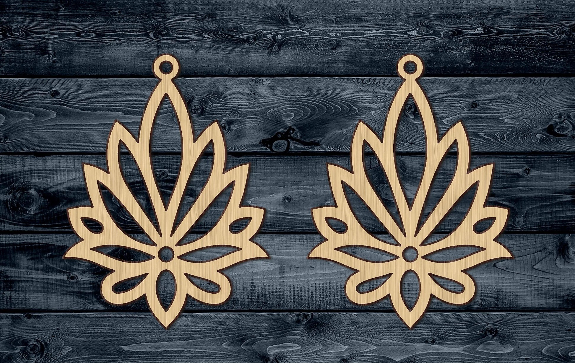 Wood Sign Cutout Aztec Tribal Native American Pattern Ancient Old 1/4 inch thick