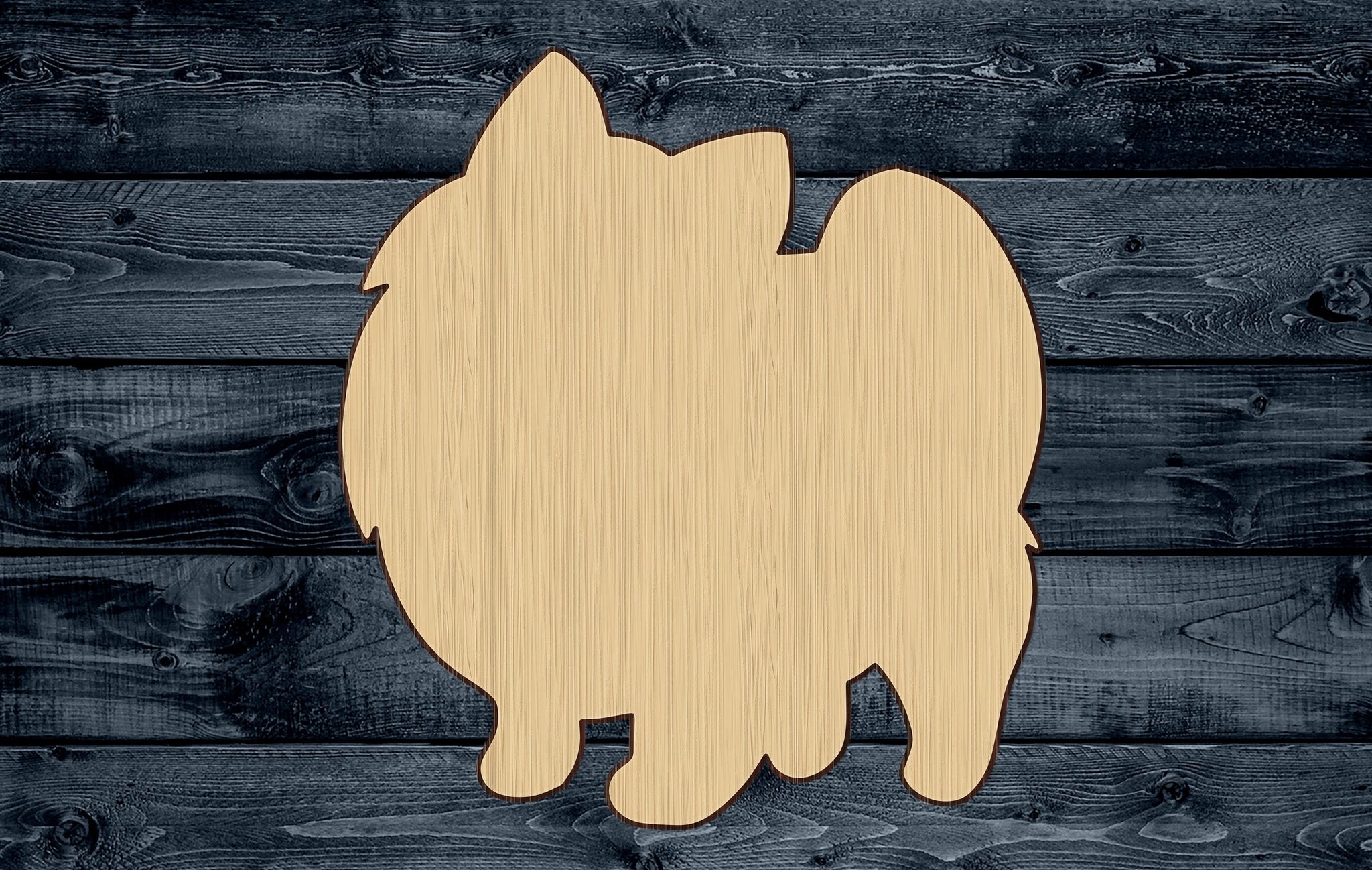Dog Pet Puppy Pup Baby Animal Wood Cutout Silhouette Blank Unpainted Sign 1/4 inch thick (Copy)