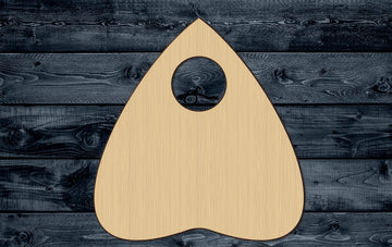 Planchette Heart Writing Plank Magic Pencil Gift DIY Wood Cutout Shape Silhouette Blank Unpainted Sign 1/4 inch thick