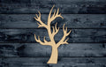 Tree Scary Dead Halloween Plant Wood Cutout Shape Silhouette Blank Unpainted Sign 1/4 inch thick
