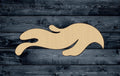 Splash Water Drip Ocean Wave Tide Splash Spill Wood Cutout Shape Silhouette Blank Unpainted Sign 1/4 inch thick