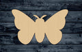 Moth Butterfly Insect Animal Wood Cutout Shape Blank Unpainted Sign 1/4 inch thick