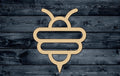 Bee Baby Honey Insect Animal Wood Cutout Shape Silhouette Blank Unpainted Sign 1/4 inch thick