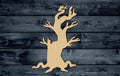 Tree Scary Spooky Halloween Haunted Plant Wood Cutout Shape Silhouette Blank Unpainted Sign 1/4 inch thick