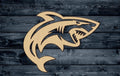 Shark Fish Ocean Beach Animal Wood Cutout Shape Silhouette Blank Unpainted Sign 1/4 inch thick