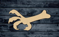 Claw Chicken Foot Voodoo Magic Witch Halloween Shape Silhouette Blank Unpainted Wood Cutout Sign 1/4 inch thick