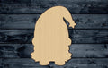 Gnome Patriotic Troll Elf Beard Hat Wood Cutout Silhouette Blank Unpainted Sign 1/4 inch thick