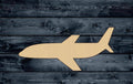 Airplane Ship Wood Cutout Shape Contour Unpainted Sign 1/4 inch thick