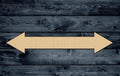 Arrow Way Pointer Wood Cutout Shape Silhouette Blank Unpainted Sign 1/4 inch thick