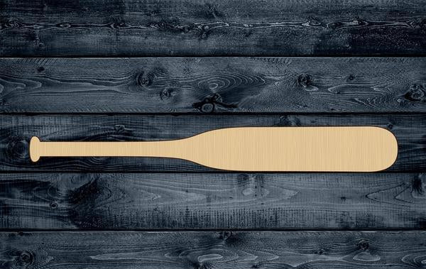 Baseball Bat Stick Sport Shape Blank Unpainted Wood Cutout Sign 1/4 inch thick