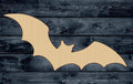 Bat Fly Halloween Wood Cutout Shape Silhouette Blank Unpainted Sign 1/4 inch thick