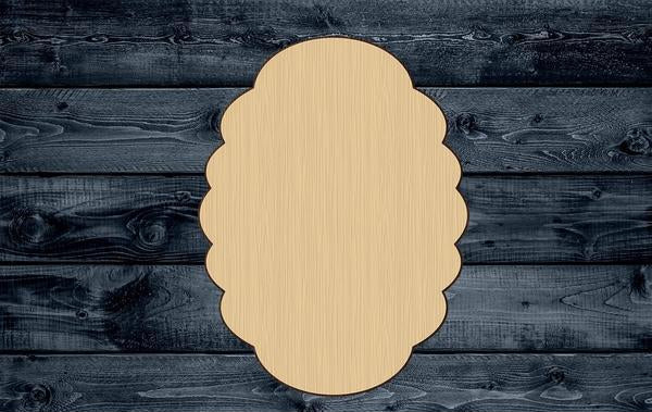 Beehive Wood Cutout Shape Silhouette Blank Unpainted Sign 1/4 inch thick