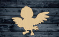 Bird Baby Wood Cutout Shape Silhouette Blank Unpainted Sign 1/4 inch thick