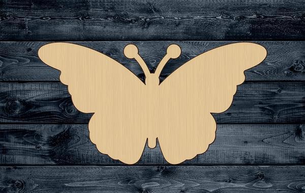 Butterfly Insect Wood Cutout Shape Blank Unpainted Sign 1/4 inch thick