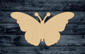 Butterfly Wood Cutout Shape Silhouette Blank Unpainted Sign 1/4 inch thick