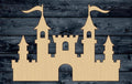 Castle Mansion Wood Cutout Shape Silhouette Blank Unpainted Sign 1/4 inch thick