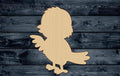 Chicken Chick Hen Bird Wood Cutout Silhouette Blank Unpainted Sign 1/4 inch thick