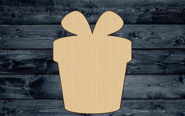 Christmas Ornament Gift Wood Cutout Shape Silhouette Blank Unpainted Sign 1/4 inch thick