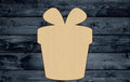 Christmas Ornament Gift Wood Cutout Shape Silhouette Blank Unpainted Sign 1/4 inch thick