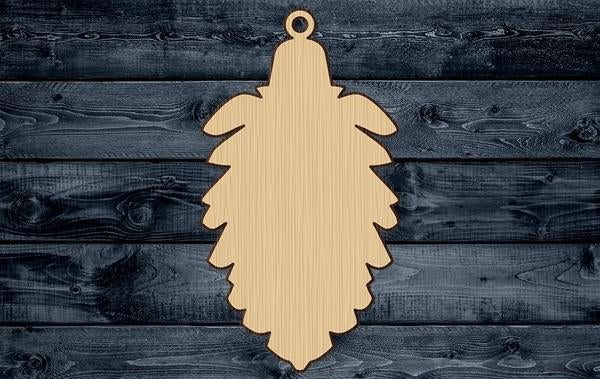 Christmas Ornament Wood Cutout Shape Silhouette Blank Unpainted Sign 1/4 inch thick