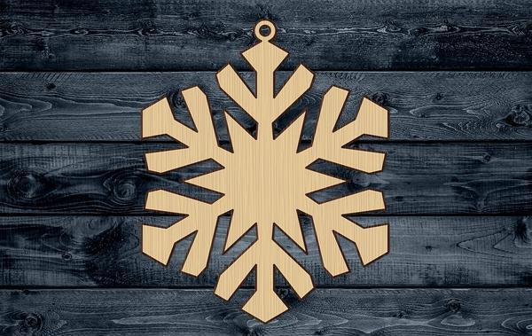 Christmas Ornament Wood Cutout Shape Silhouette Blank Unpainted Sign 1/4 inch thick