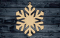 Christmas Ornament Wood Cutout Shape Silhouette Blank Unpainted Sign 1/4 inch thick