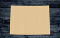 Colorado State Wood Cutout Contour Silhouette Blank Unpainted Sign 1/4 inch thick