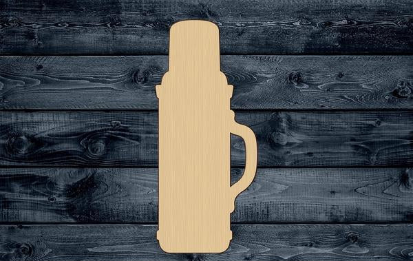 Cooler Mug Coffee Wood Cutout Shape Blank Unpainted Sign 1/4 inch thick