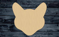 Corgi Dog Pup Pet Wood Cutout Silhouette Blank Unpainted Sign 1/4 inch thick