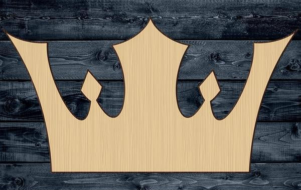 Crown Royal King Queen Princess Unpainted Wood Cutout Sign 1/4 inch thick