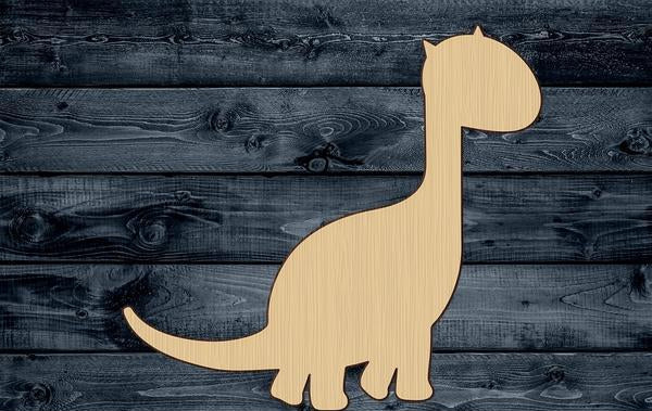 Dinosaur Lizard Reptile Wood Cutout Blank Unpainted Shape Sign 1/4 inch thick