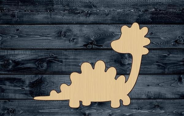 Dinosaur Lizard Reptile Wood Cutout Shape Silhouette Blank Unpainted Sign 1/4 inch thick