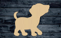 Dog Pup Pet Wood Cutout Silhouette Blank Unpainted Sign 1/4 inch thick