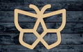 Butterfly Insect Animal Stylized Wood Cutout Shape Silhouette Blank Unpainted Sign 1/4 inch thick