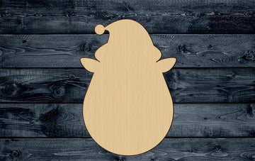 Elf Gnome Troll Wood Cutout Shape Silhouette Blank Unpainted Sign 1/4 inch thick