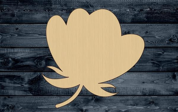 Flower Spring Garden Wood Cutout Shape Silhouette Blank Unpainted Sign 1/4 inch thick