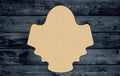 Ghost Phantom Halloween Wood Cutout Silhouette Blank Unpainted Sign 1/4 inch thick