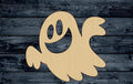 Ghost Phantom Halloween Wood Cutout Silhouette Blank Unpainted Sign 1/4 inch thick