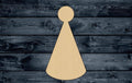 Hat Party Birthday Wood Cutout Shape Silhouette Blank Unpainted Sign 1/4 inch thick