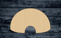 Igloo Eskimo Arctic Hut Building Wood Cutout Shape Silhouette Blank Unpainted Sign 1/4 inch thick