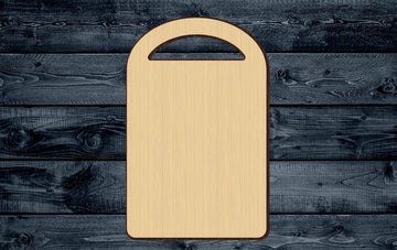 Board Cutting Kitchen Wood Cutout Shape Silhouette Blank Unpainted Sign 1/4 inch thick