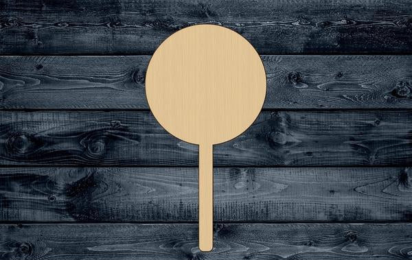 Lollipop Candy Wood Cutout Shape Silhouette Blank Unpainted Sign 1/4 inch thick