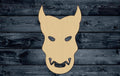 Mask African Wood Cutout Shape Silhouette Blank Unpainted Sign 1/4 inch thick