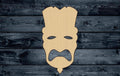 Mask African Wood Cutout Shape Silhouette Blank Unpainted Sign 1/4 inch thick