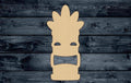 Mask African Wood Cutout Shape Silhouette Blank Unpainted Sign 1/4 inch thick