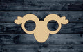 Mask Mardi Gras Party Shape Silhouette Blank Unpainted Wood Cutout Sign 1/4 inch thick