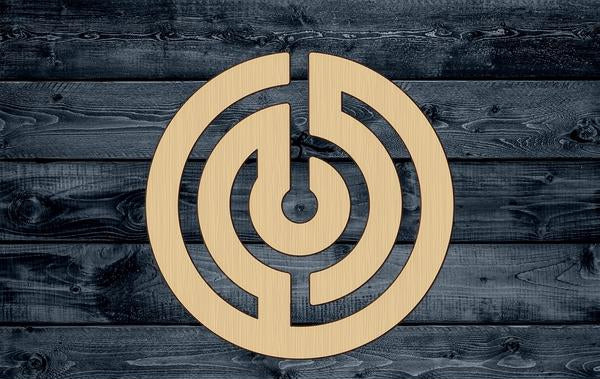 Maze Labyrinth Puzzle Wood Cutout Shape Silhouette Blank Unpainted Sign 1/4 inch thick