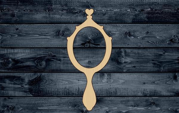 Mirror Magic Wood Cutout Shape Silhouette Blank Unpainted Sign 1/4 inch thick