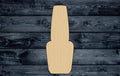 Nail Polish Bottle Salon Wood Cutout Shape Silhouette Blank Unpainted Sign 1/4 inch thick