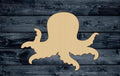 Octopus Baby Ocean Wood Cutout Shape Silhouette Blank Unpainted Sign 1/4 inch thick